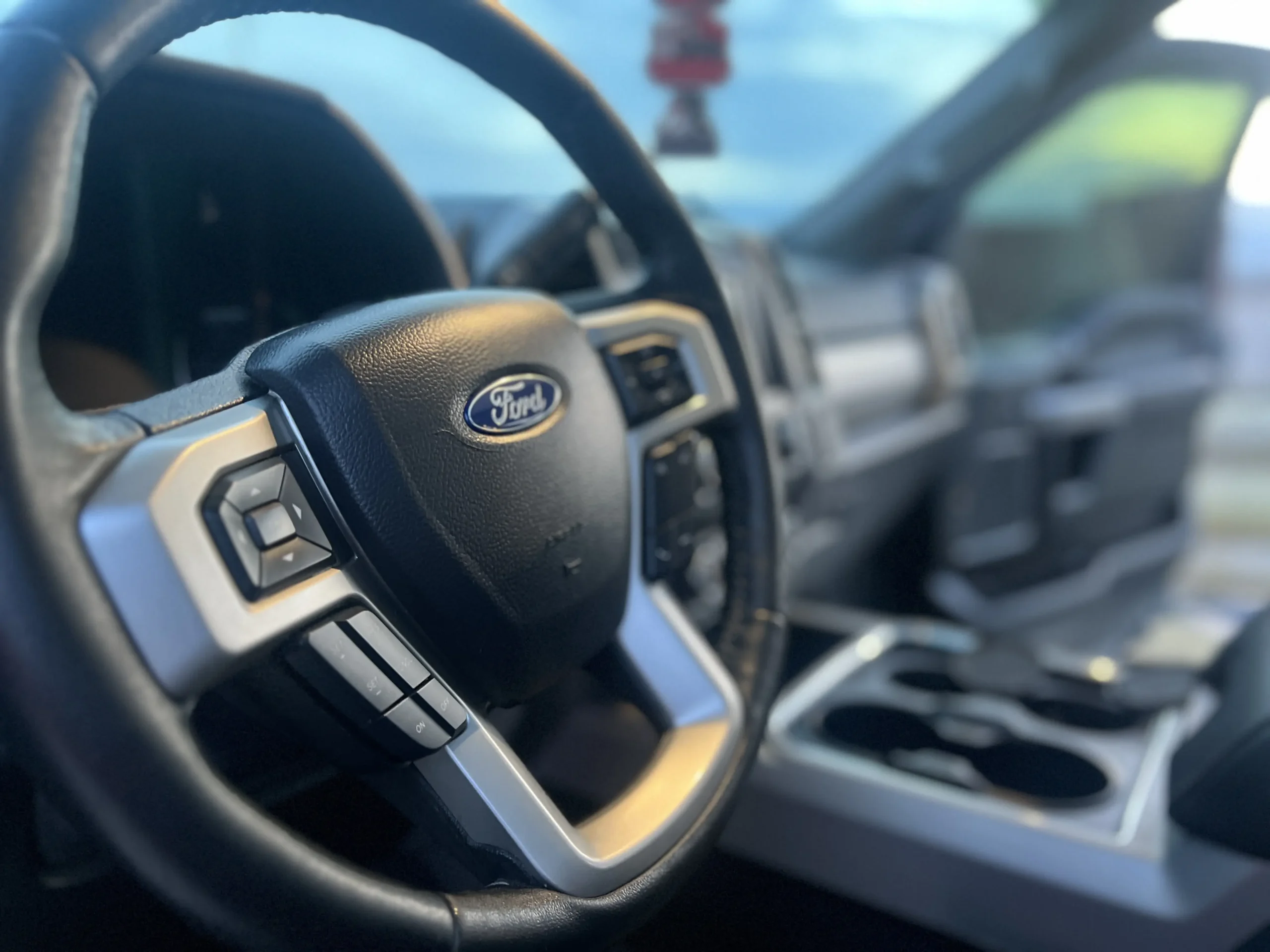 clean ford interior